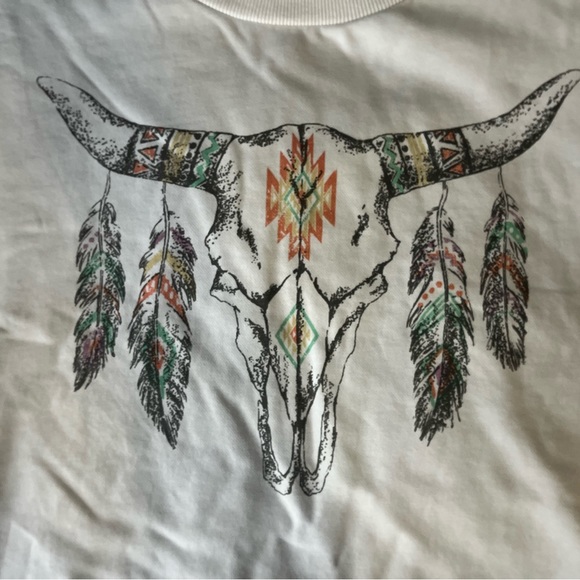 MISS ME Wrangler Cropped Crew Neck - Picture 3 of 4